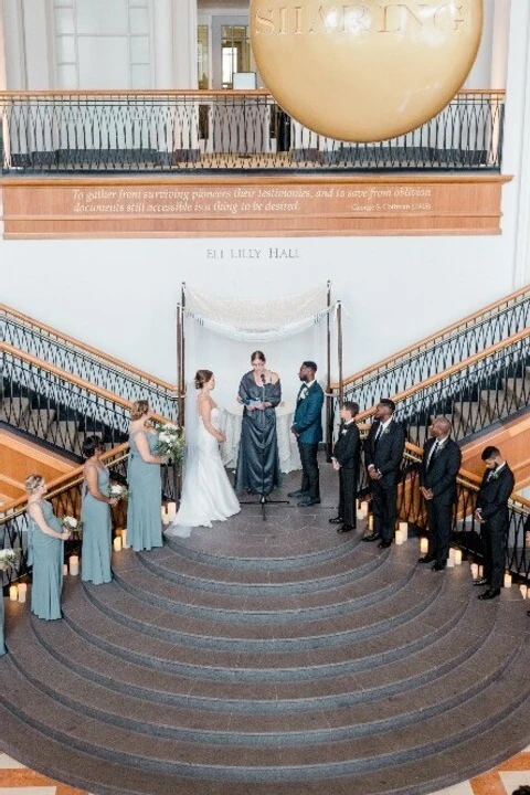 An Indoor Wedding for Hannah and Joe