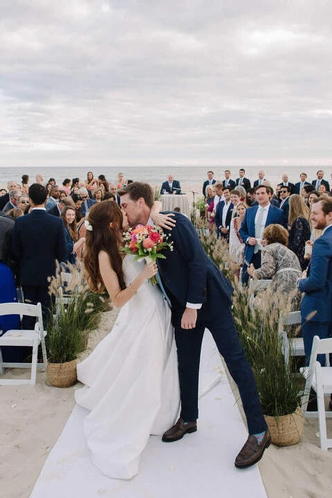 A Beach Wedding for Isabel and Tony