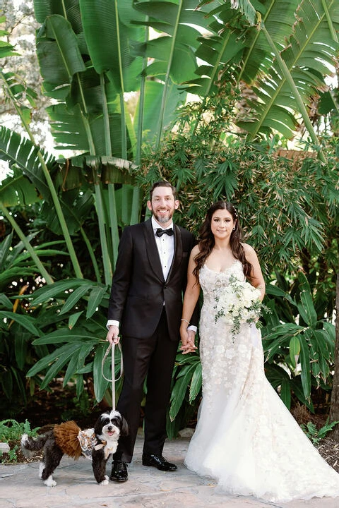 A Glam Wedding for Julie and Jeff