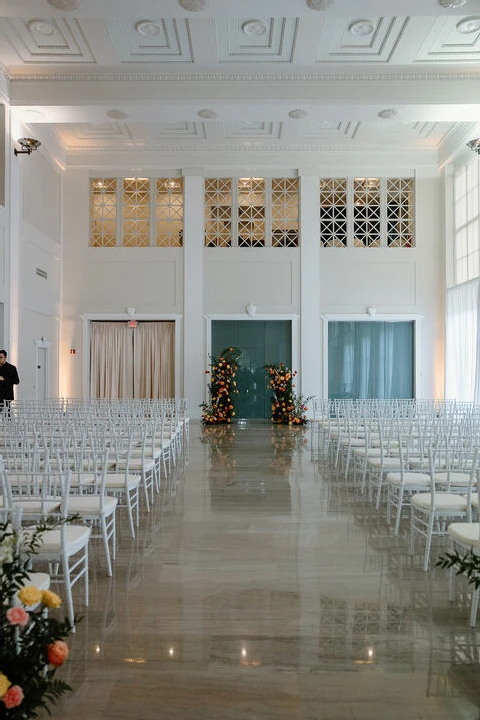 An Indoor Wedding for Paulina and Chad