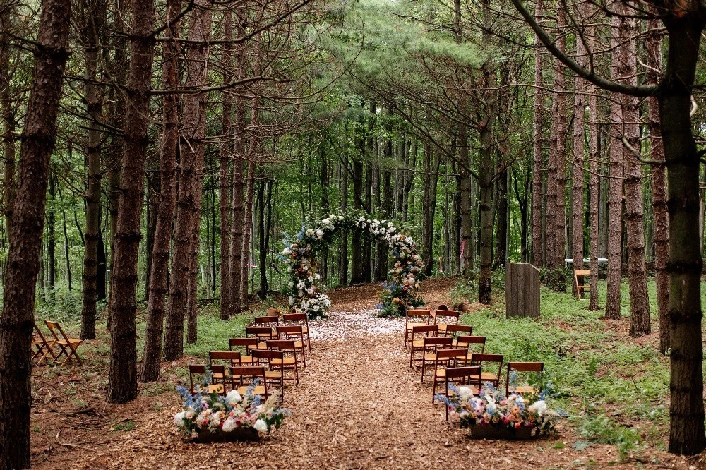 A Forest Wedding for Ali and John