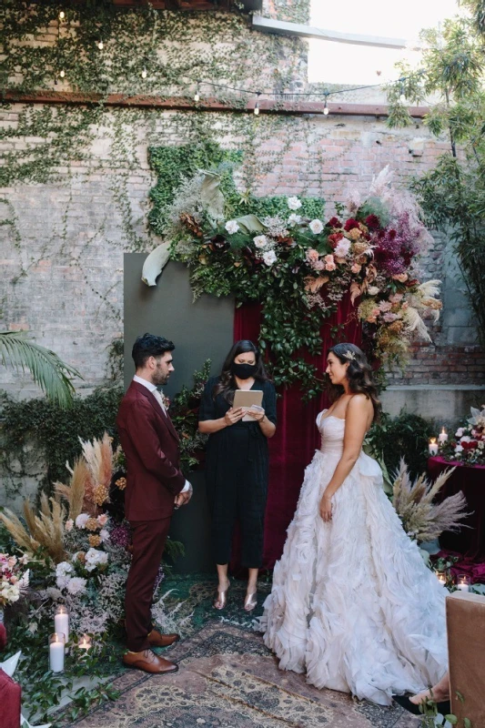 A Formal Wedding for Jacqueline and George