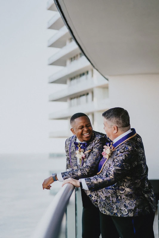 A Glam Wedding for Dion and Michael