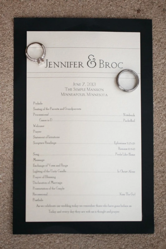 A Wedding for Jen and Broc