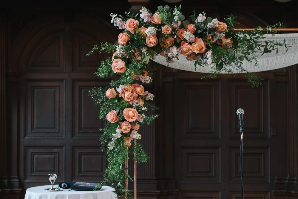 An Indoor Wedding for Chriss and Matt