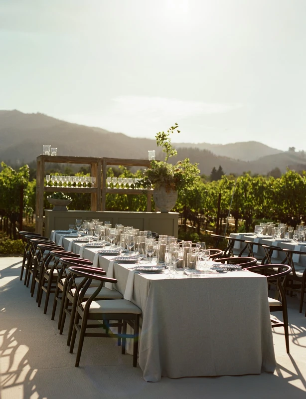 A Napa Wedding That Moved from Olive Grove to Orange Velvet