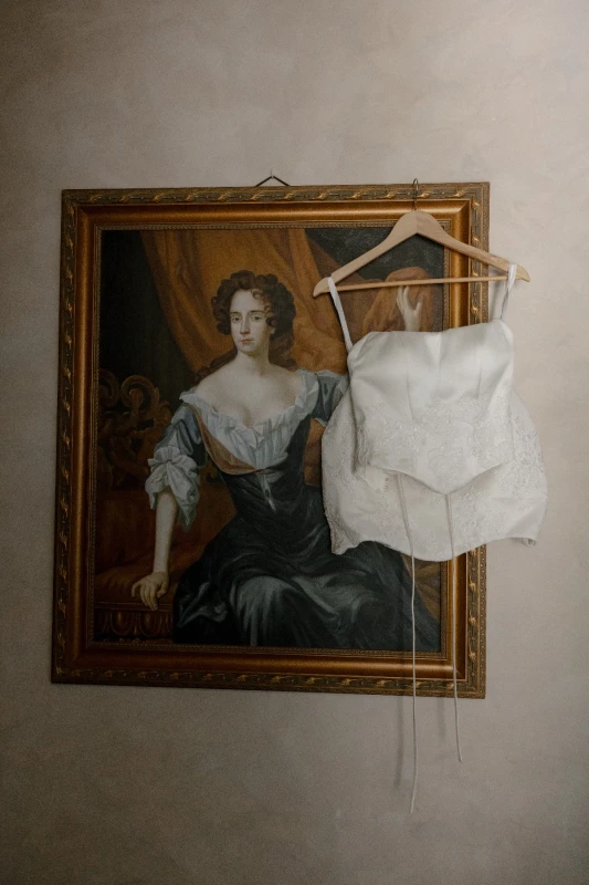 A French Château Wedding Draped, Pooled and Sculpted in Ivory