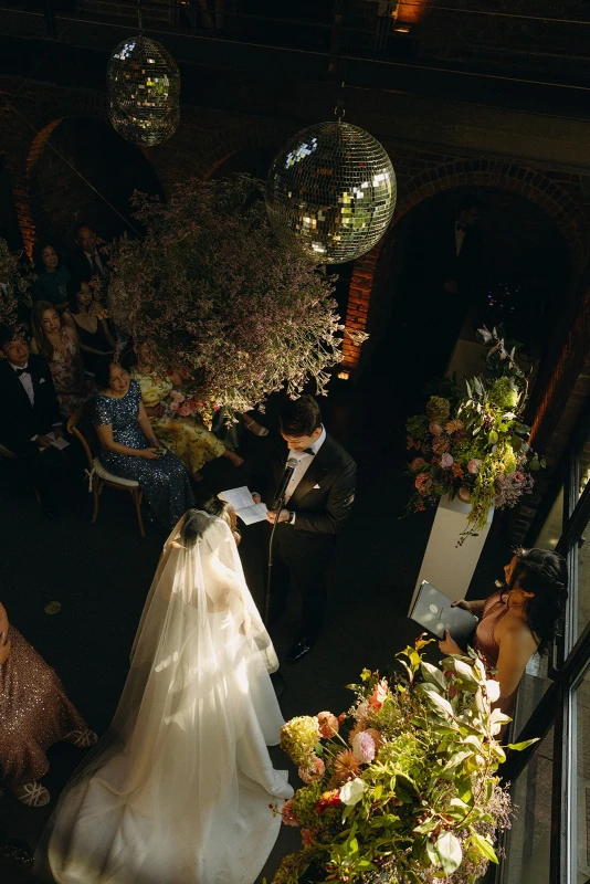 A Chartreuse Wedding for Emmy and Greg