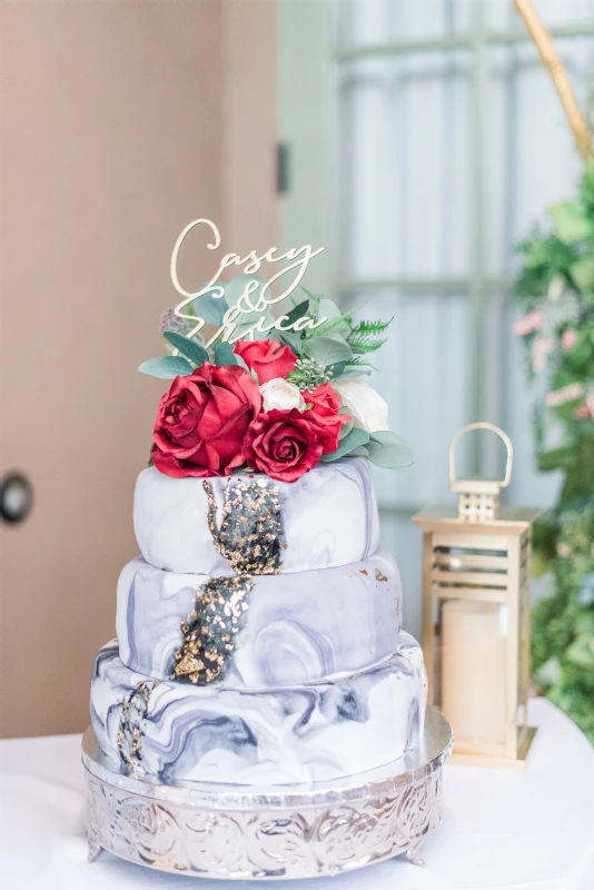 A Glam Wedding for Erica and Casey