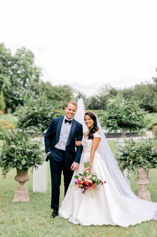 A Garden Wedding for Giang and Tyler