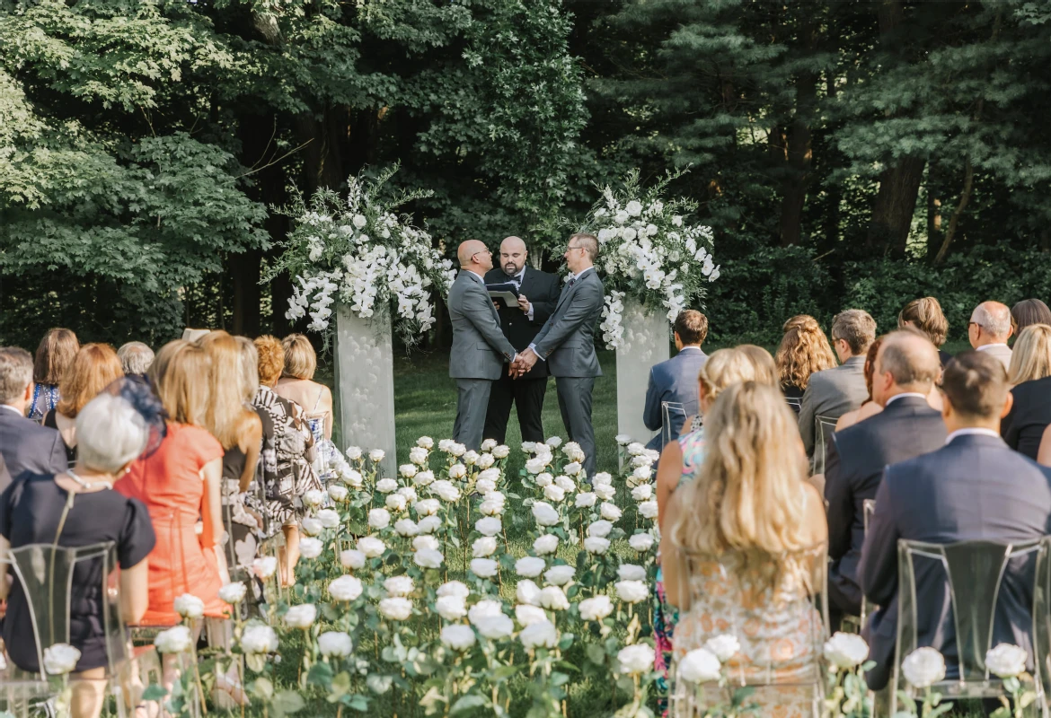 A Formal Wedding for Gregory and James