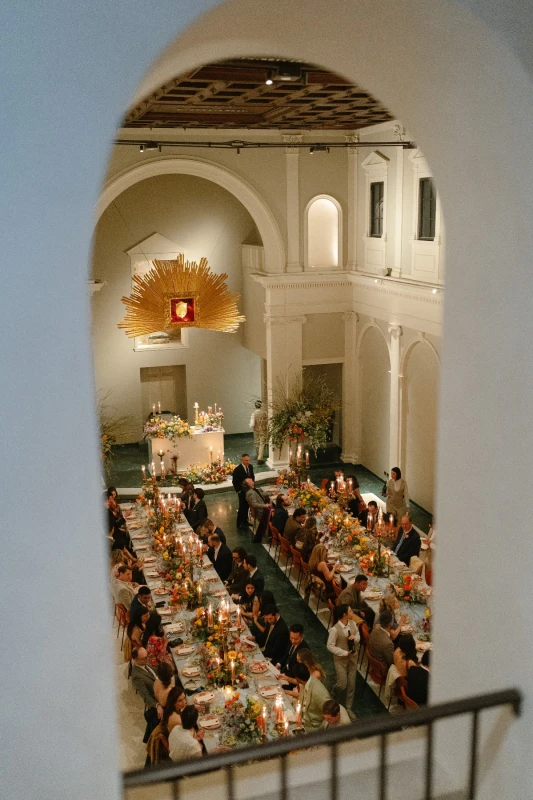 A Sunset-Colored Wedding Above Florence That Bloomed from Aisle to Veil