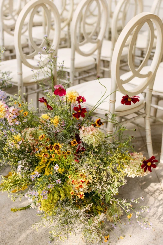  A Garden Party Wedding That Could Barely Stay Within Its Walls