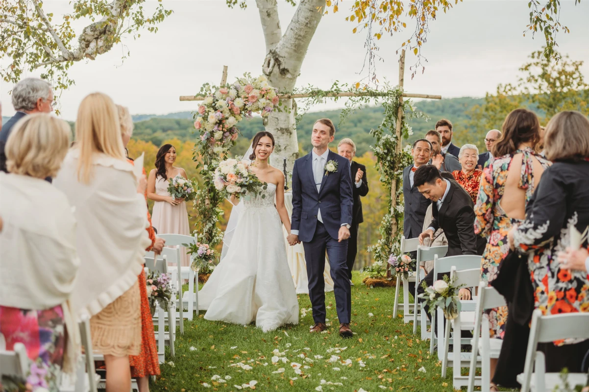 An Outdoor Wedding for June and Thomas