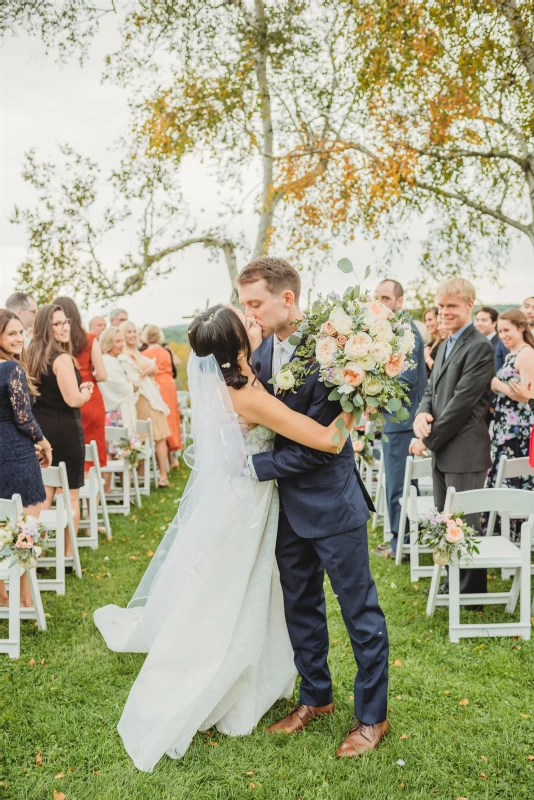 An Outdoor Wedding for June and Thomas