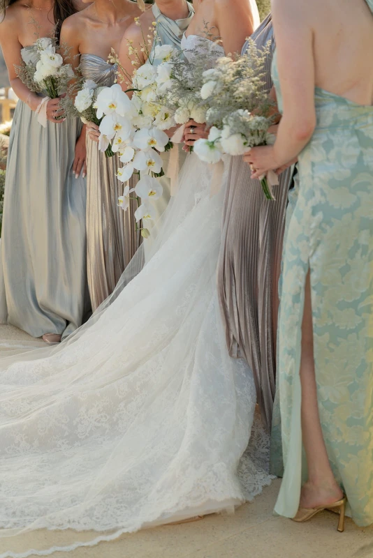 A Baja Wedding Washed Ashore in Shell, Pearl and Sea Glass