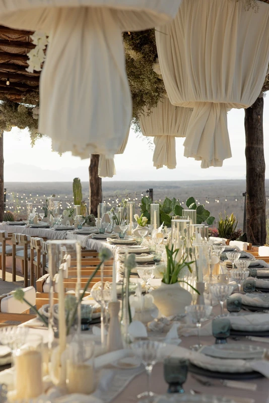 A Baja Wedding Washed Ashore in Shell, Pearl and Sea Glass