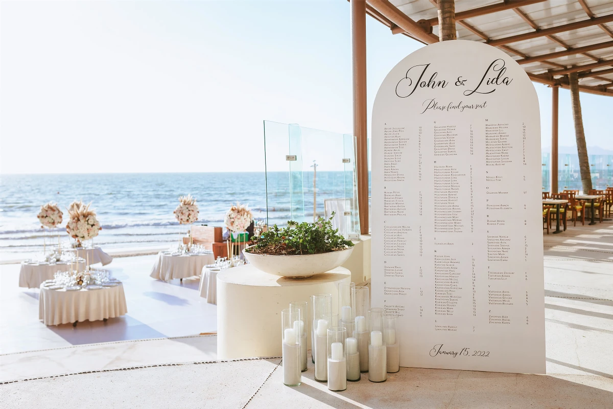 A Waterfront Wedding for Lida and John