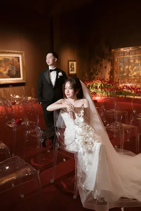 A Red Lacquered Wedding for Linh and Kien