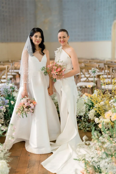 An Indoor Wedding for Margot and Carla