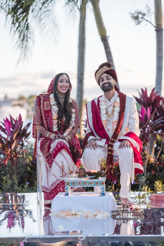 A Formal Wedding for Meera and Neel