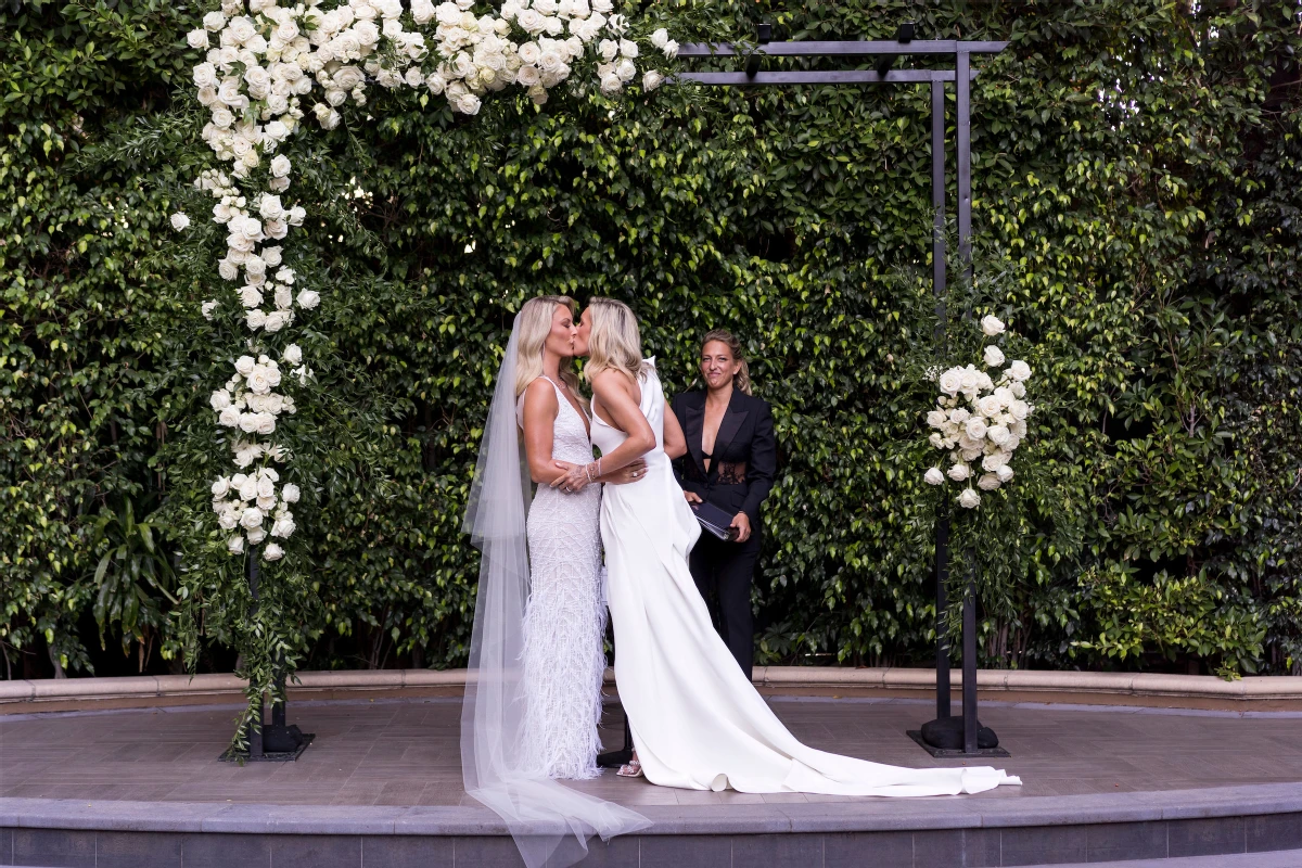 A Glam Wedding for Megan and Gretchen