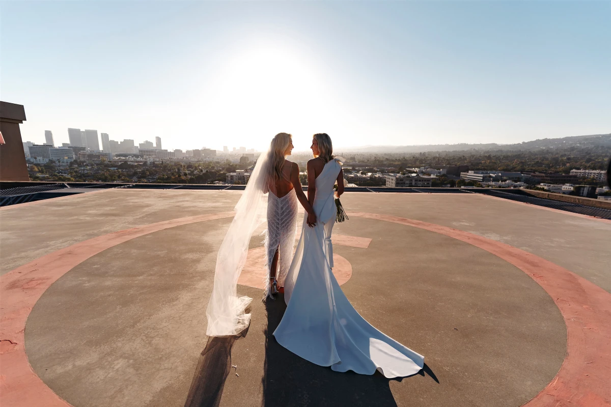 A Glam Wedding for Megan and Gretchen