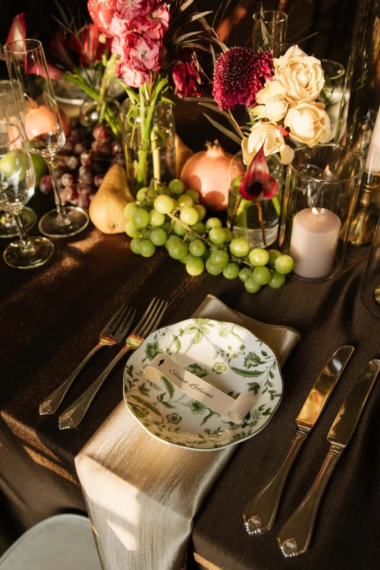 A Moody Wedding for Melanie and Steve