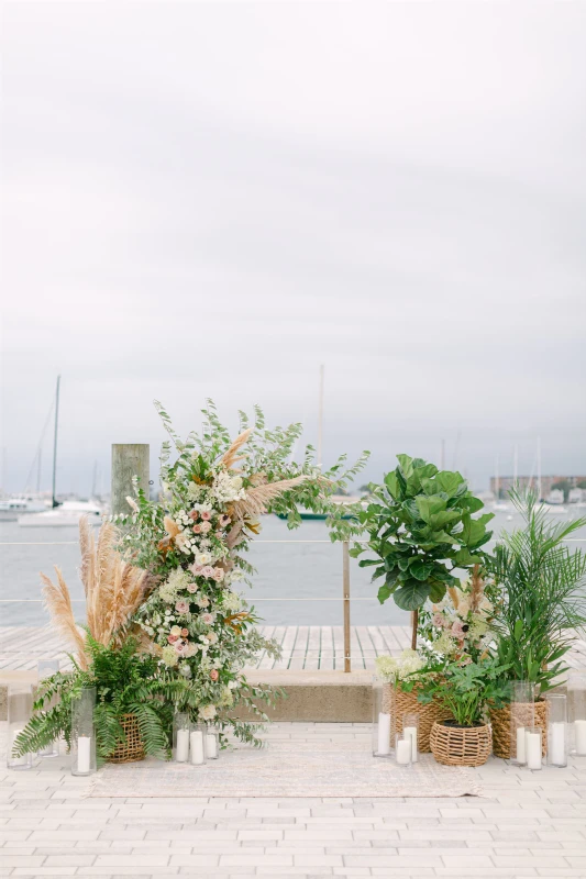 A Waterfront Wedding for Michaela and Gregory