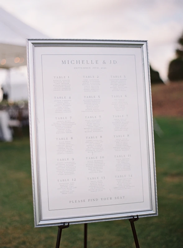 An Outdoor Wedding for Michelle and JD