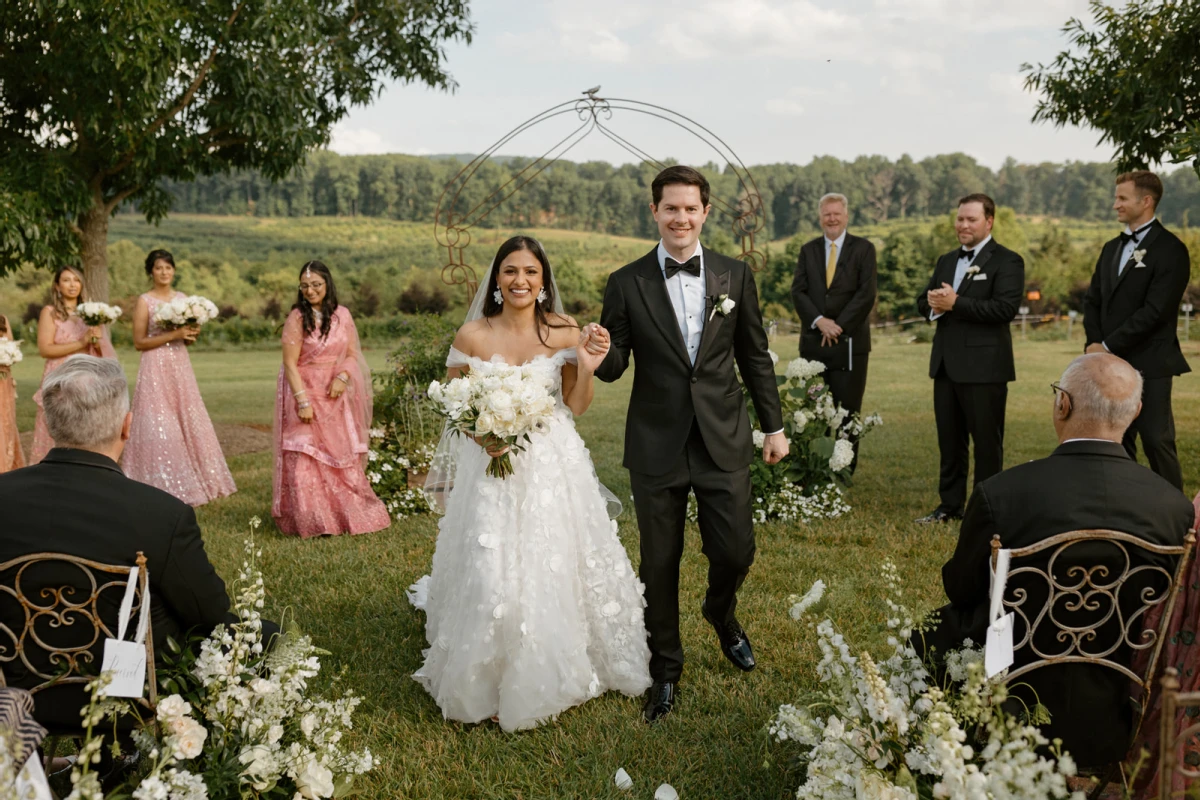 An Outdoor Wedding for Minal and Jared