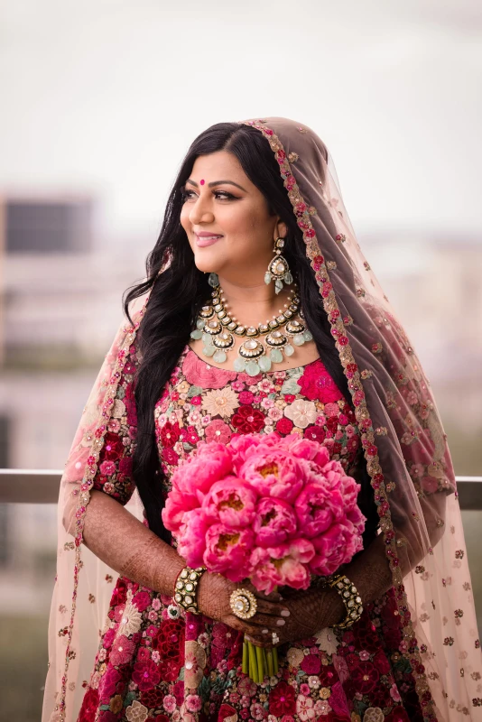 A Glam Wedding for Niddhi and Corey