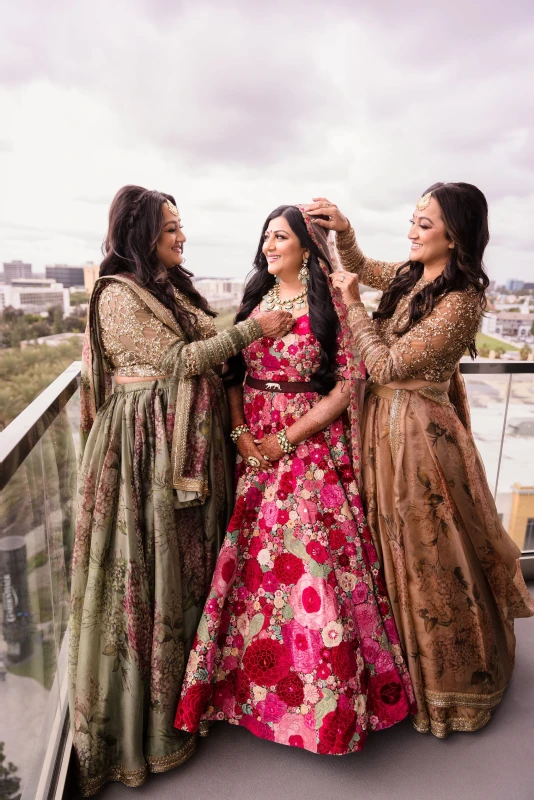 A Glam Wedding for Niddhi and Corey