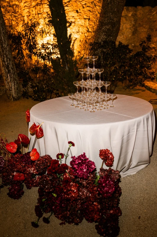 A Baroque Castle Wedding Dripping in Dark Romance