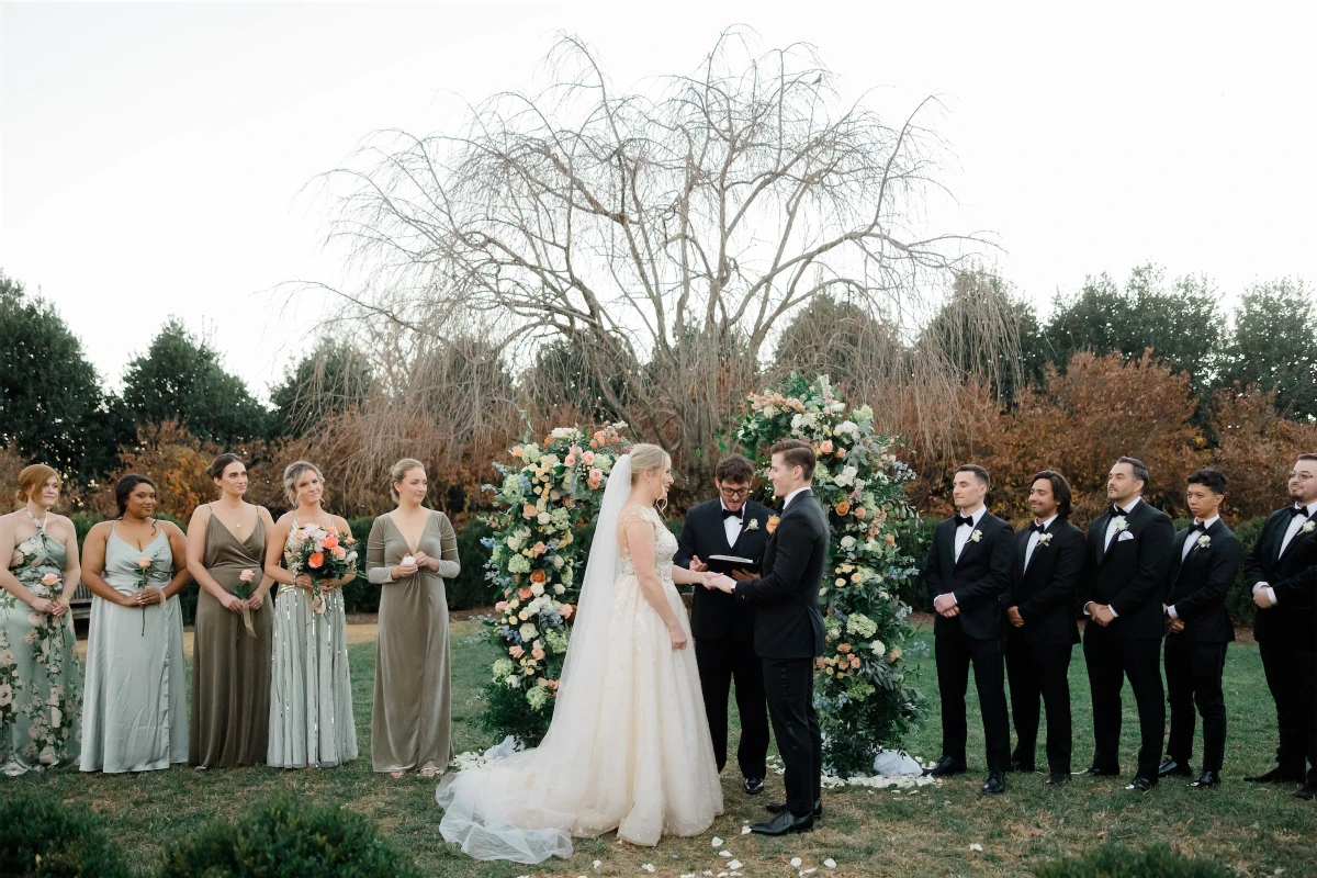 A Garden Wedding for Patton and Dalton