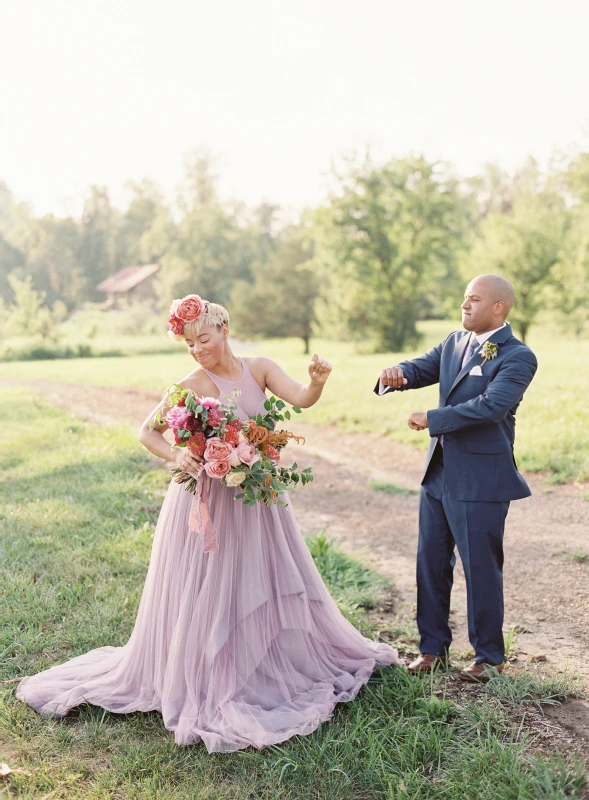 An Intimate Wedding for Erykah and Russ