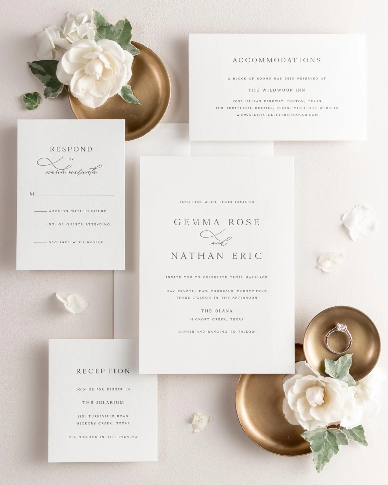 Shine Wedding Invitations