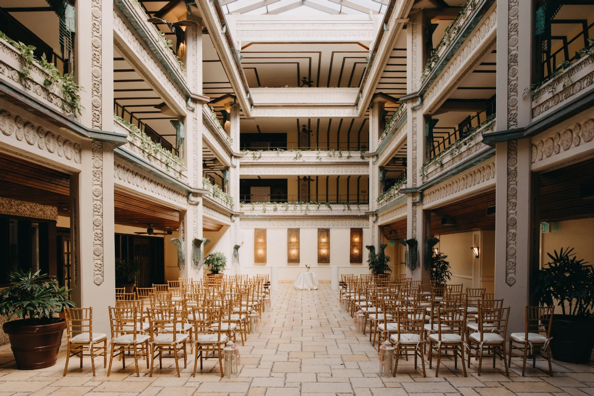 An Indoor Wedding for Tamata and Frank