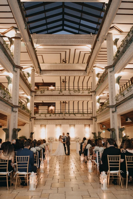 An Indoor Wedding for Tamata and Frank