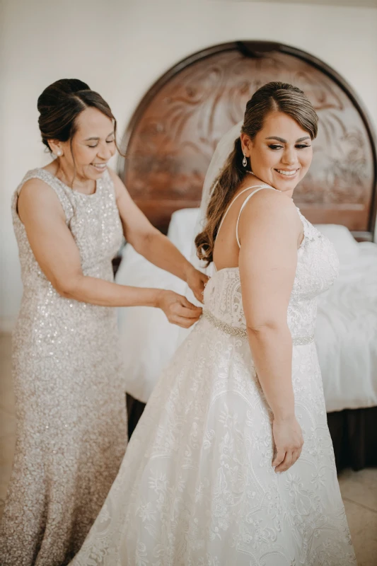 An Indoor Wedding for Tamata and Frank