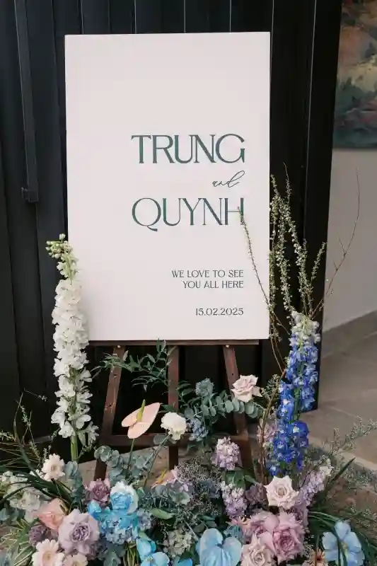 A Colorful Wedding for Trung and Quỳnh