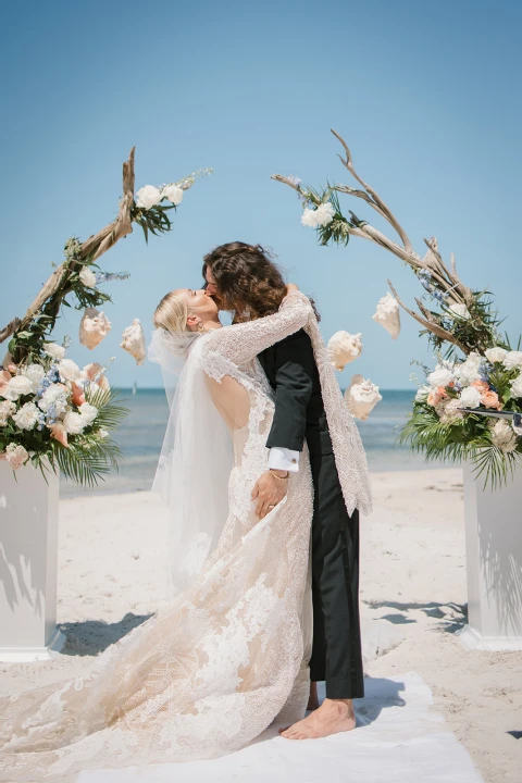 A Beach Wedding for Devin and Nick